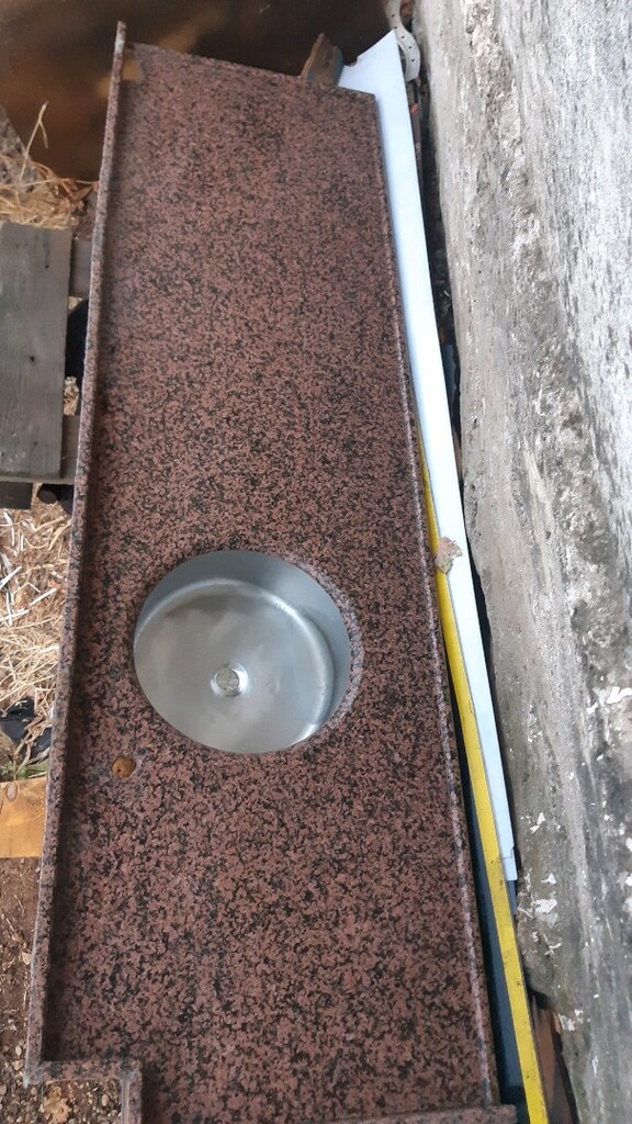 granit tezgah 65 cm genişlik 214cm uzunluk - 5