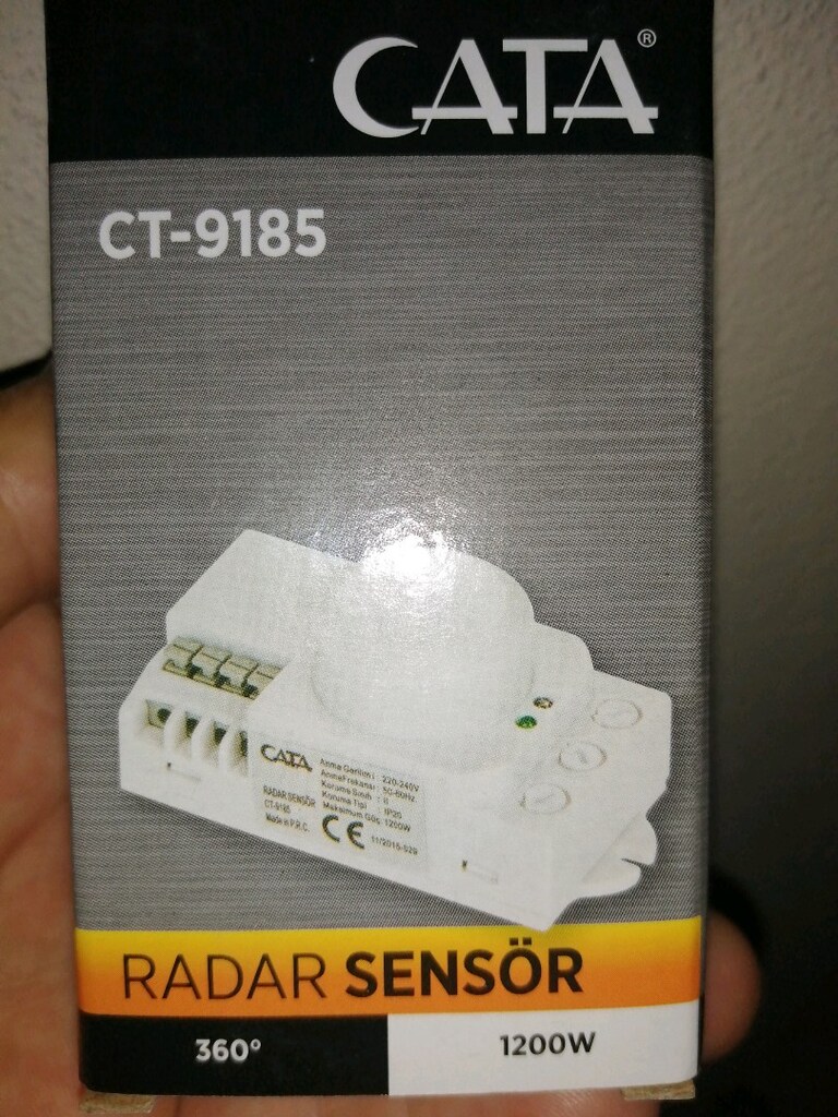 Işıklı Radar Sensör - 2