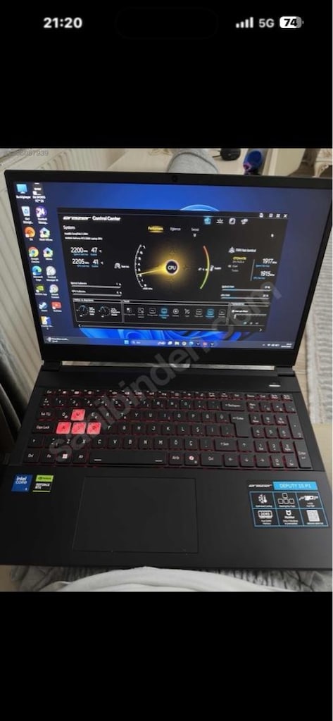 Erazer 5060 115W DDR5 Garantili Gaming Laptop - 5