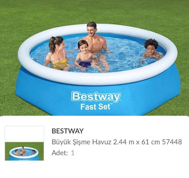 şişme havuz ve filtresi devridaim motoru