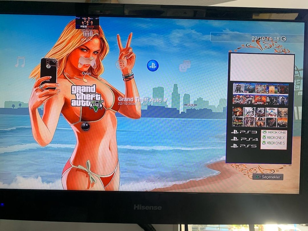 Ps3 Superslim 500 gb cech-4004a Model Orjinal Tek Kol Oyunları Yüklü - 6