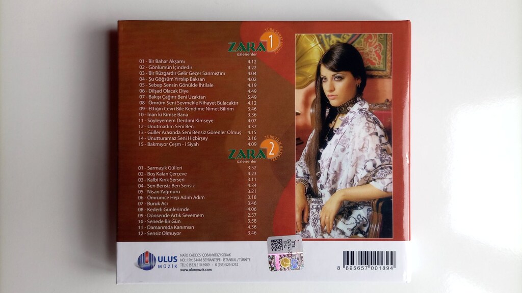 ZARA "ÖZLENENLER" ALBÜMÜ (2 CD, KULLANILMIŞ, ÇİZİKSİZ) - 4
