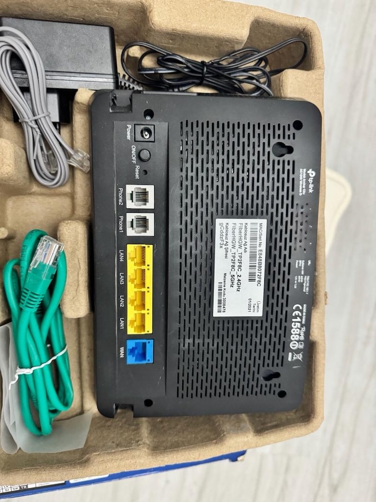 Sıfırdan farksız TP-Link Fiber Modem (8 ay kullanıldı) - 2