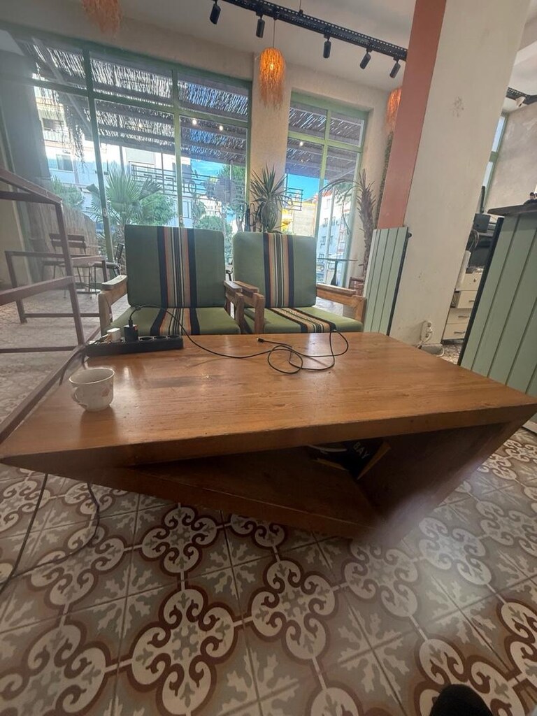 ceviz tasarım sehpa - 3