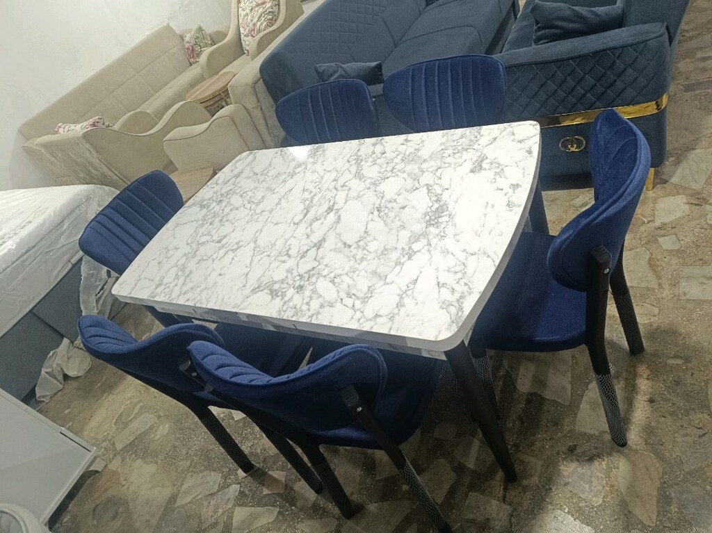 medefe mutfak masası sıfır ürün 6 sandalyeli - 3