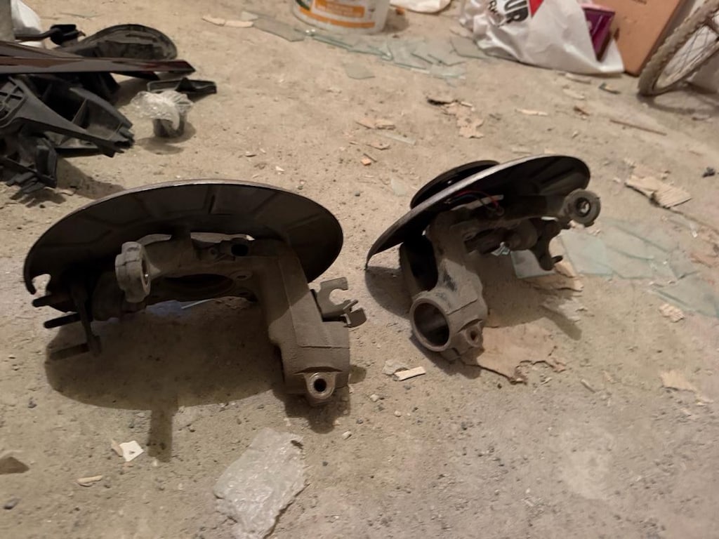 Audi A3 8P Ön Aks Taşıyıcı Takımı (Dolu Sağ-Sol) - Orijinal Çıkma - 3