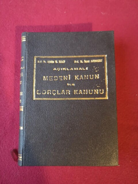 Açıklamalı Medeni Kanun ve Borçlar Kanunu (1968)