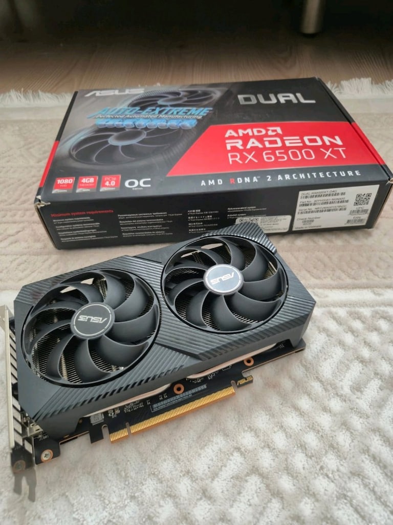 Amd Radeon RX6500XT 4GB Ekran kartı - 2