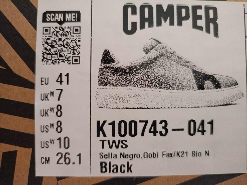 Camper Twins Orijinal Deri Sneaker – 41 Numara – SIFIRDIR - 6