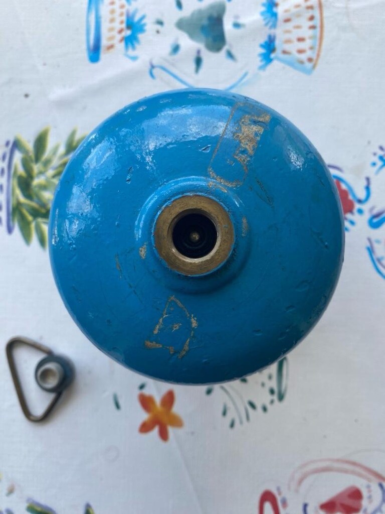 Camping Gaz 901 Kamp Tüpü Made in France – Yarı Dolu – Koleksiyonluk - 4