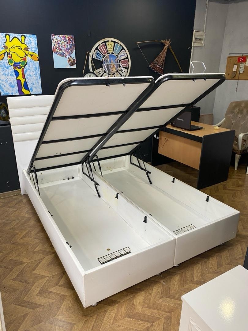 160-200 CM BAZA BAŞLIK VE YATAK SORUNSUZ TEMİZDİR - 3