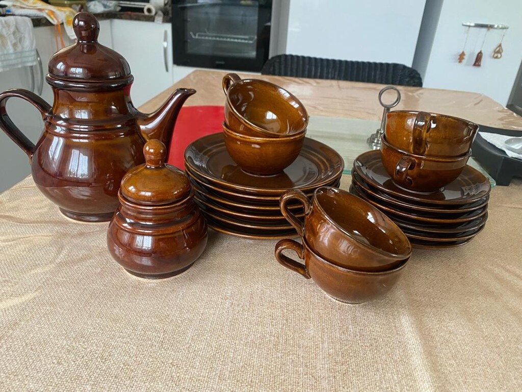 Alman malı hiç kullanılmamış çay seti - 4
