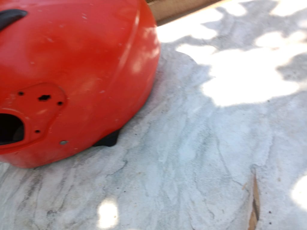 KASK GÖRÜNDÜĞÜ GİBİ SADECE CAMI DÜŞTÜ BAŞKA SORUNU YOK TERTEMİZ - 5