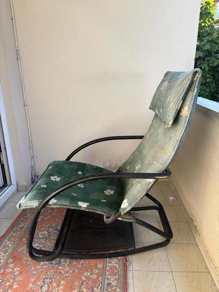 IKEA Vintage Metal Gövdeli Sallanan Koltuk / Sandalye - 2