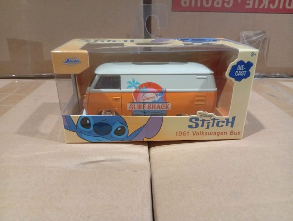 Jada, 9336144314R00, Stitch 1961 VW Otobüs Model Aracı Disney Lisanslı - 8