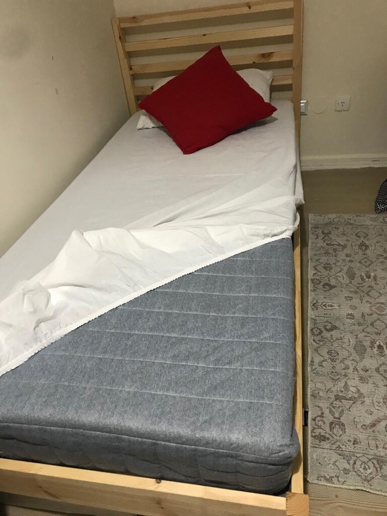 ikea tek kişilik yatak karyola ikea - 4