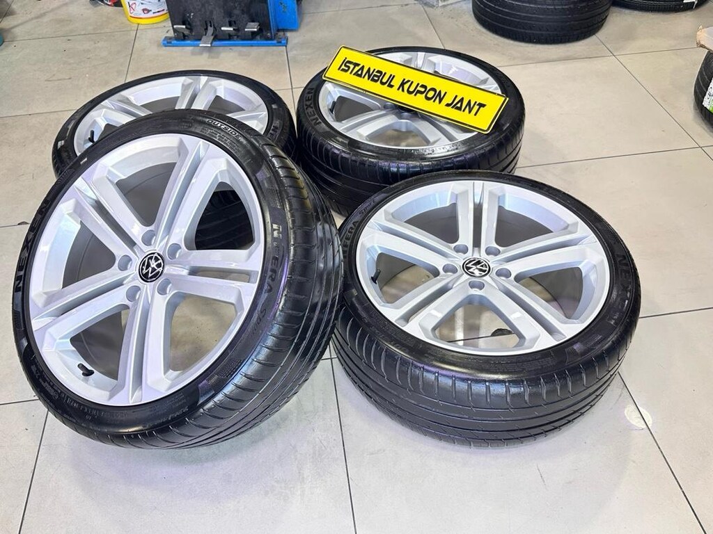 18 İNÇ 5x112 WW Mallory jant Lastik Takımı 225/40/18 Sıfır ayarında - 5