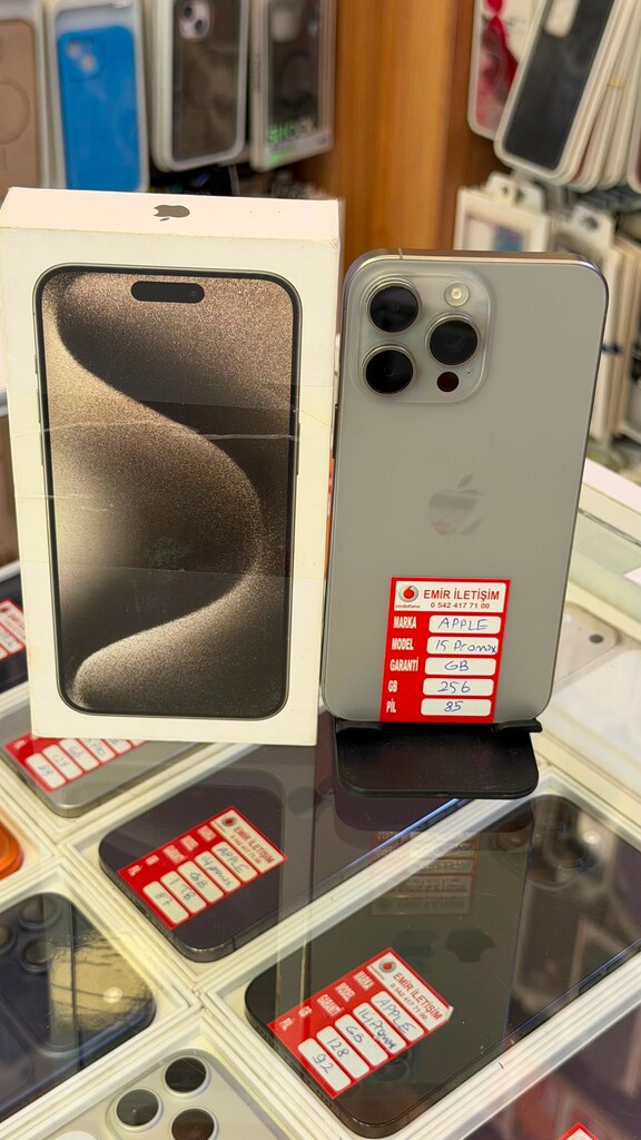 15 Pro Max 256 gb sıfırdan farksız garantili takasa açık - 7