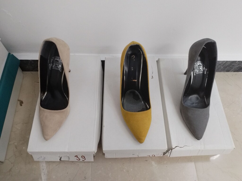 Süet topuklu stiletto - 3
