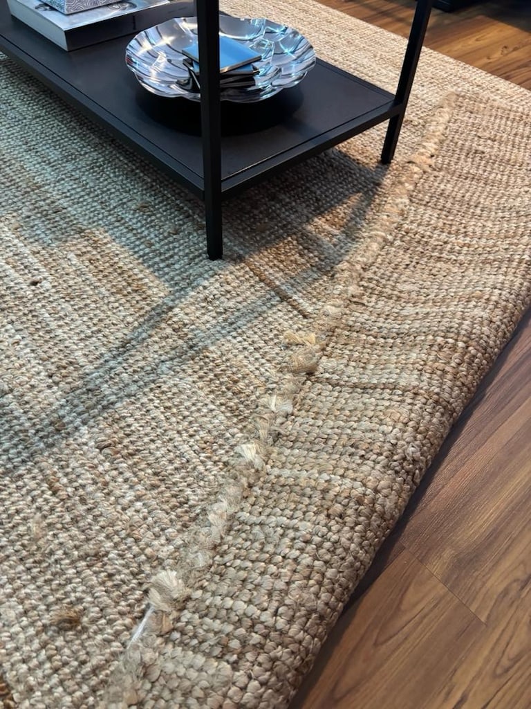 IKEA LOHALS Jüt Halı 160x230 cm – Çok Temiz / Sıfıra Yakın - 3