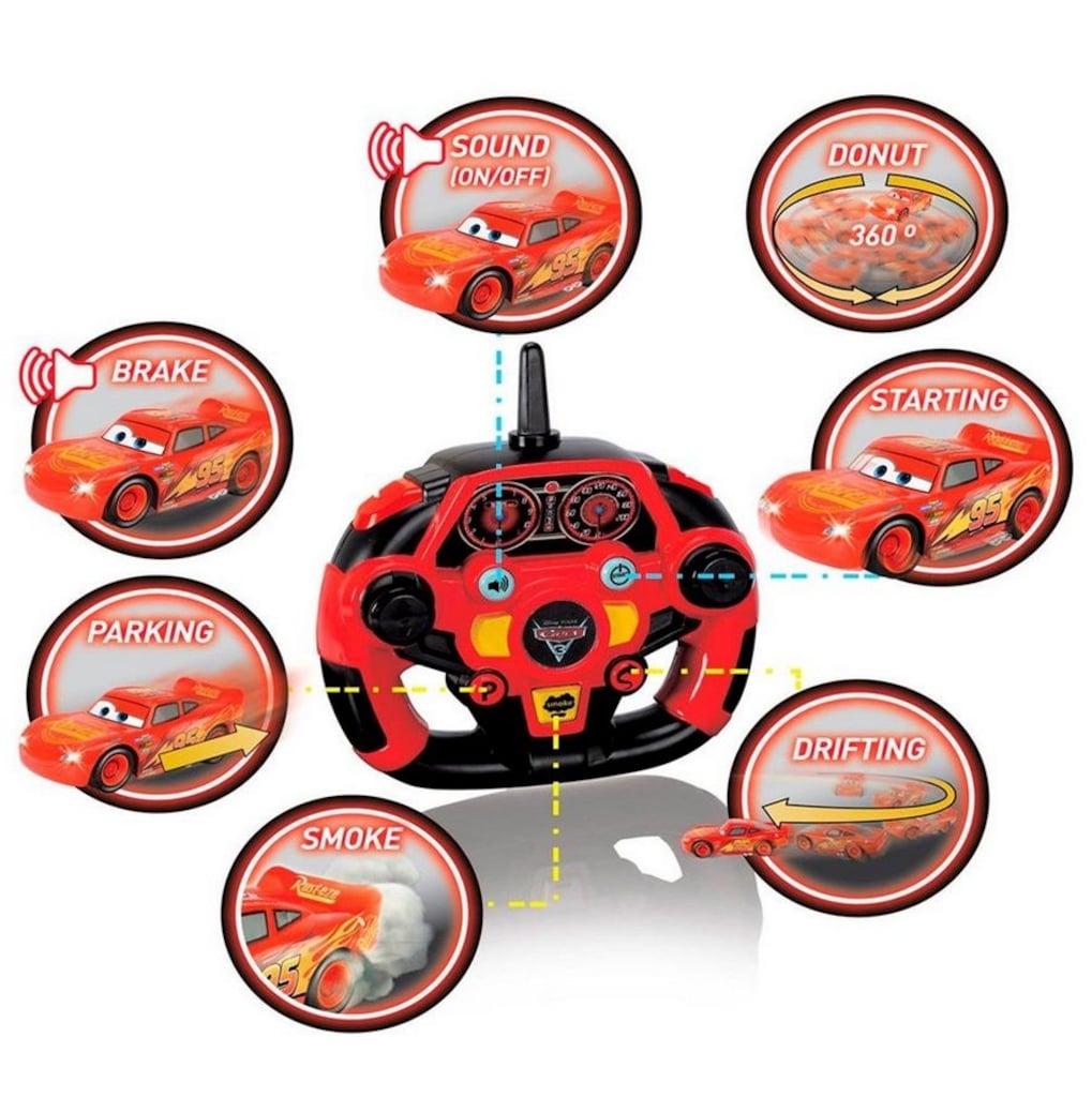 Dickie Cars 3 Feature Cruz Ramirez 1:16 Uzaktan Kumandalı Araba - 2