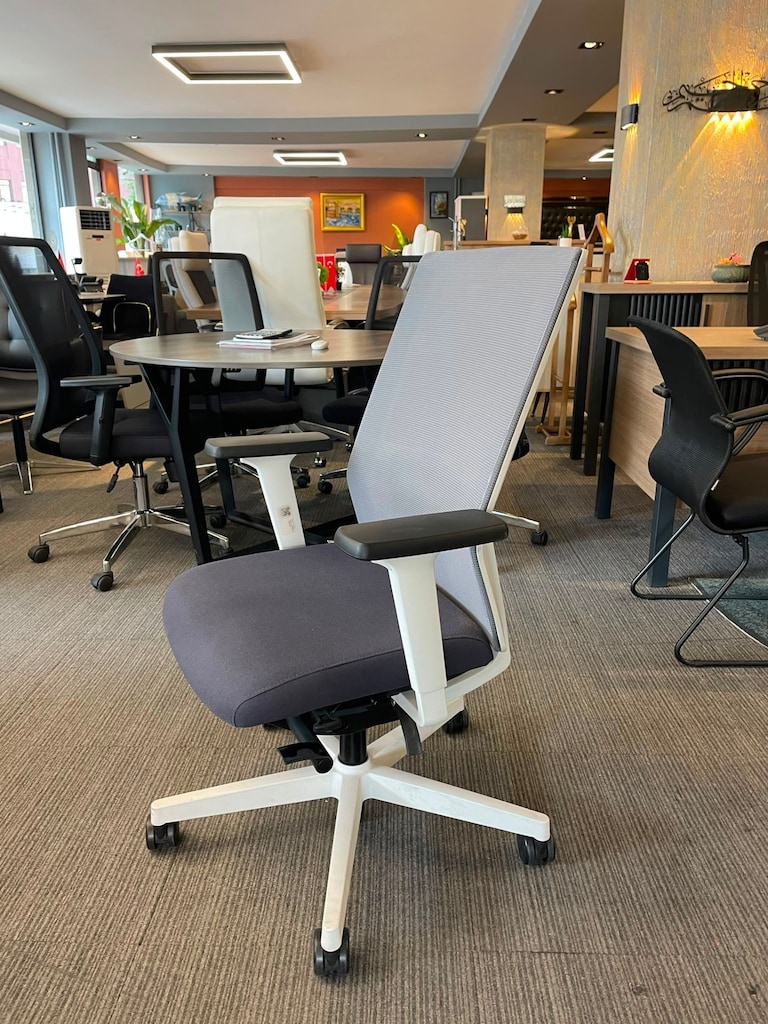 KLAS OFİS ÜSKÜDAR NURUS ME TOO BEYAZ ÇALIŞMA KOLTUĞU - 3