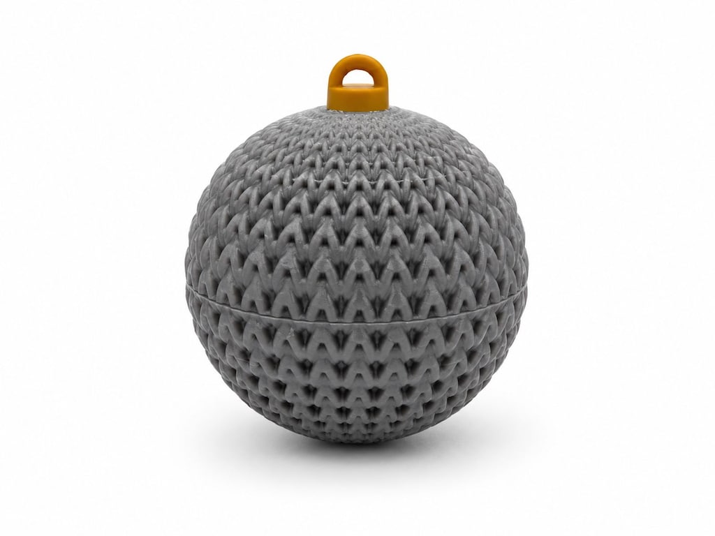 Yapı3D Yılbaşı Topu Saklama Kutusu 2 Adet Dekoratif Küre - 3