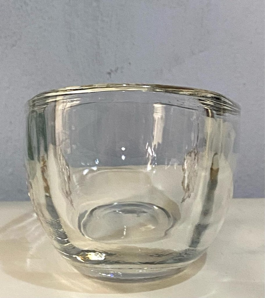 PAŞABAHÇE Butik Vintage El Boyama Cam Jardinyer & Gondol - 7