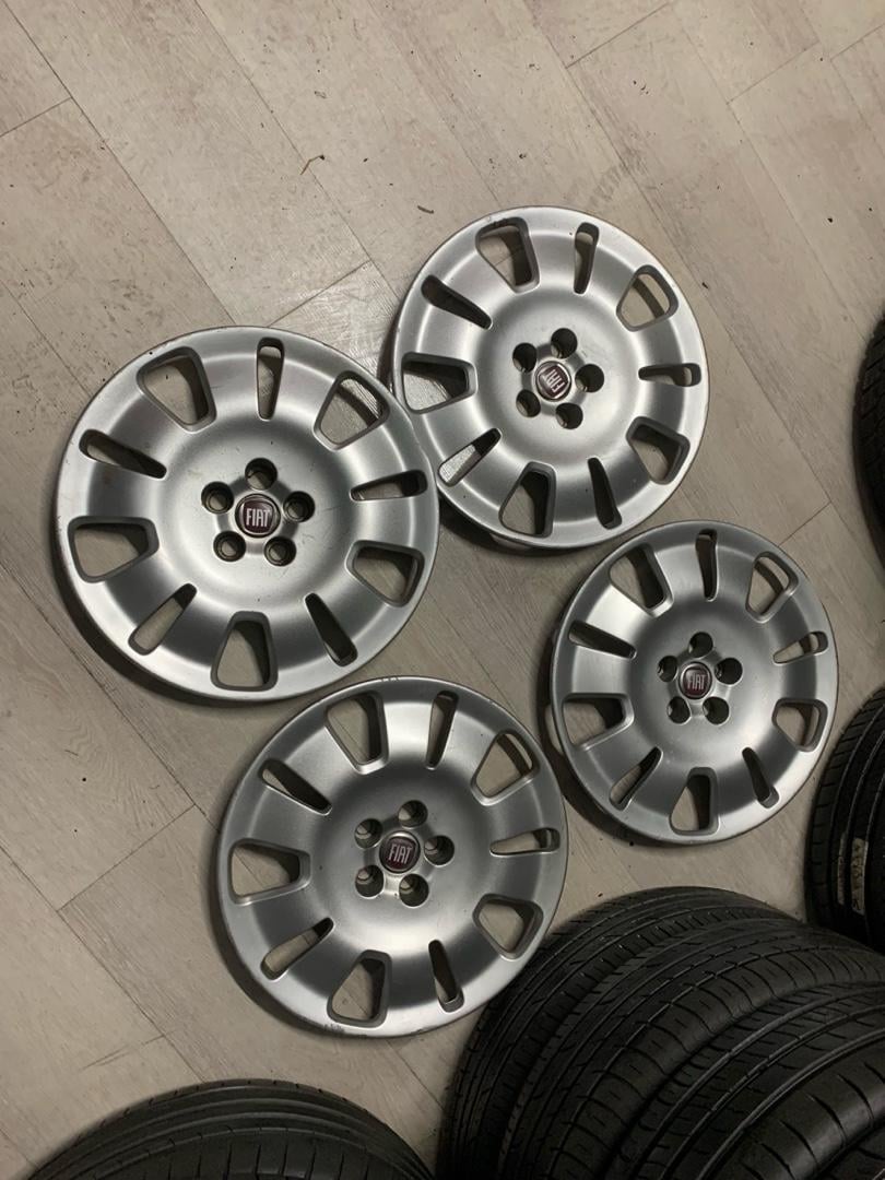 16 inç 5x98 fiat orjinal teneke jant kapağı - 5