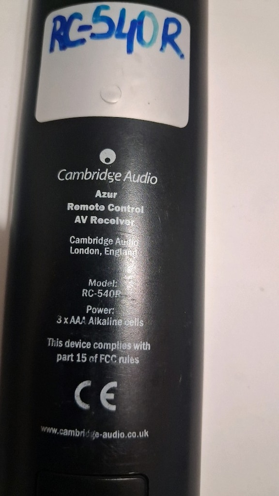 cambridge audio azur kumanda rc-540r - 3