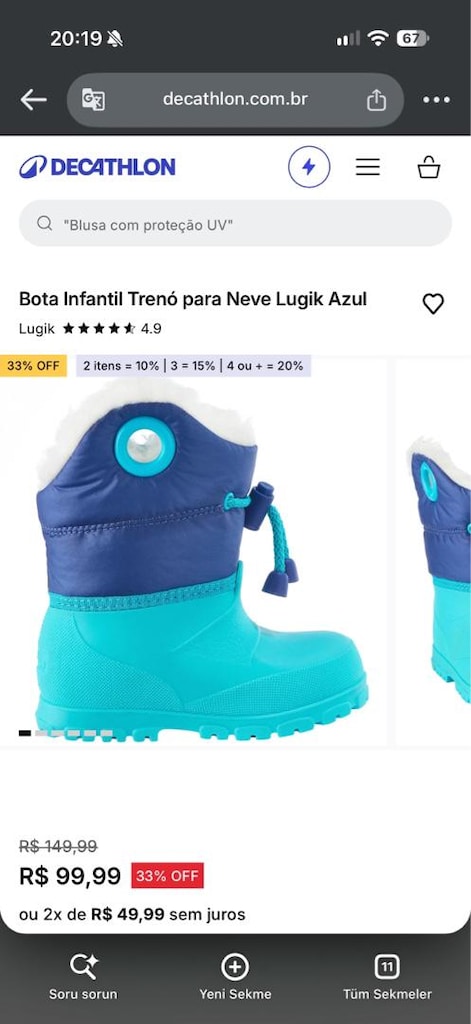 Decathlon Wedze Kar Botu - 3
