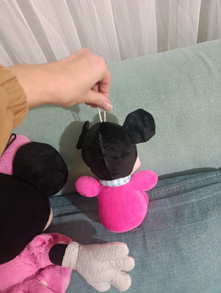 Büyük Küçük Minnie Mouse Peluş Oyuncak - 9