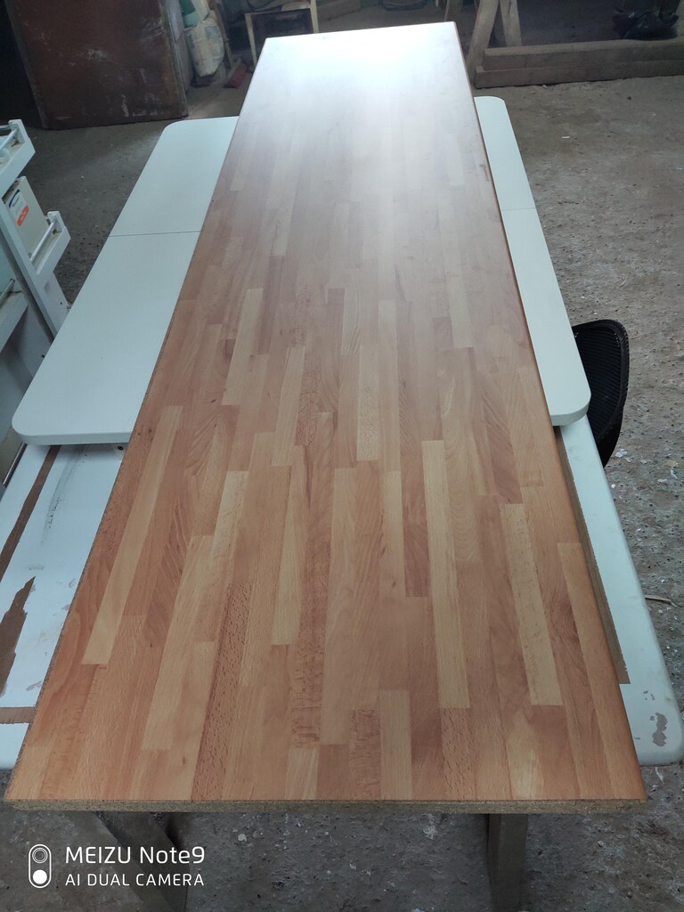 ÇİZİLMEZ AHŞAP GÖRÜNÜM LAMİNANT TABLA