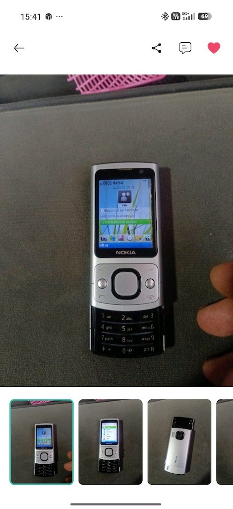 Nokia kızaklı telefon kayitli - 2