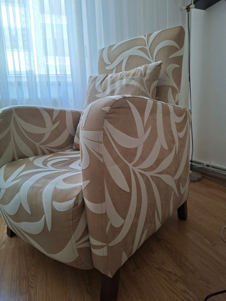 Desenli Tekli Koltuk - 2