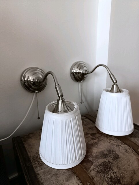 IKEA duvar apliği 38 cm(Arstıd) 2 adet
