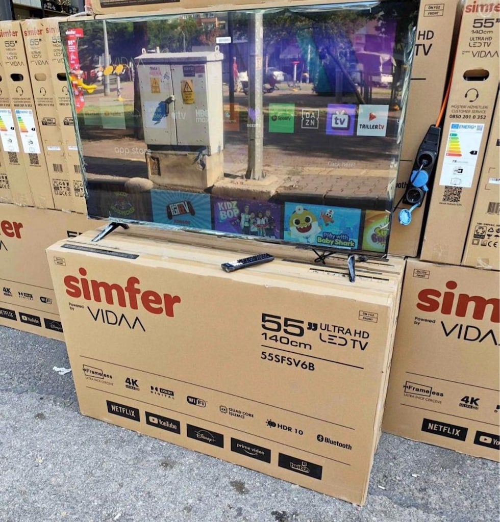 Simfer 55 inç 140 ekran televizyon kampanyada - 3