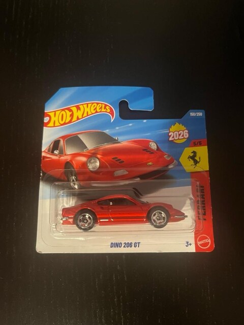 Hot Wheels Ferrari Dino 206 GT