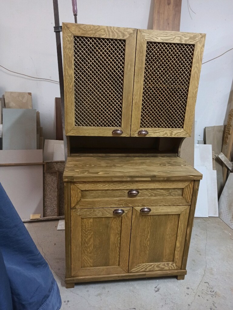 komple çam ağacından kahve köşesi vitrin istenilen ölçüye ve renge - 2