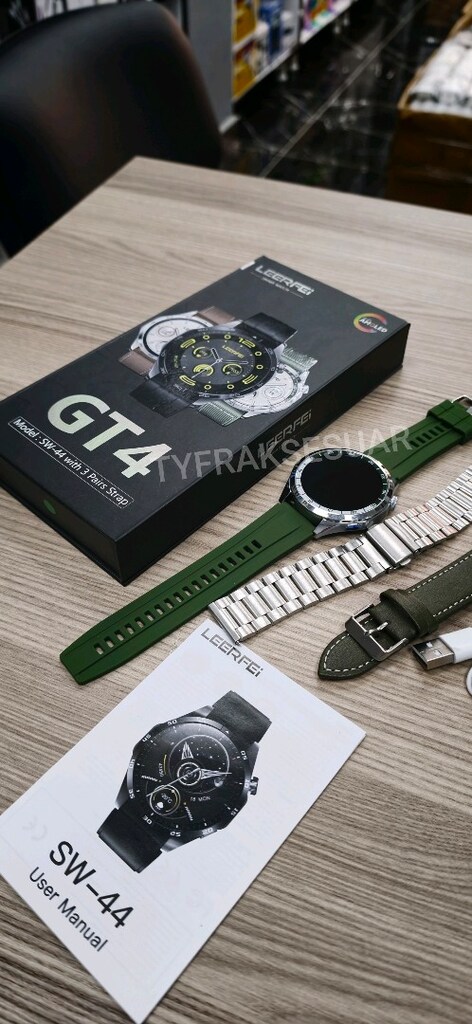 Gt4 akıllı saat 3 kordonlu - 4