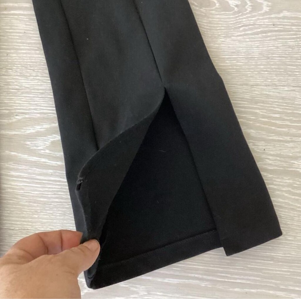 defacto çelik örme ön yırtmaçlı pantolon 34-36 KIŞŞŞ - 3