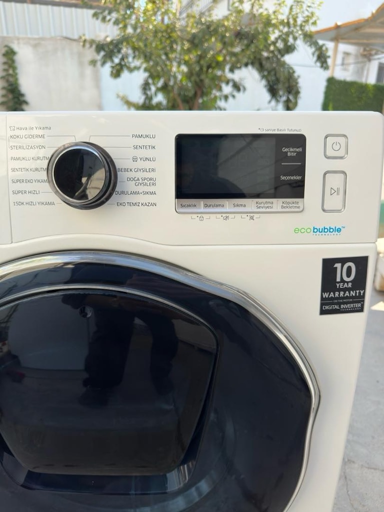 Samsung 9 yıka 6 kg kurutma çamaşır makinesi - 4