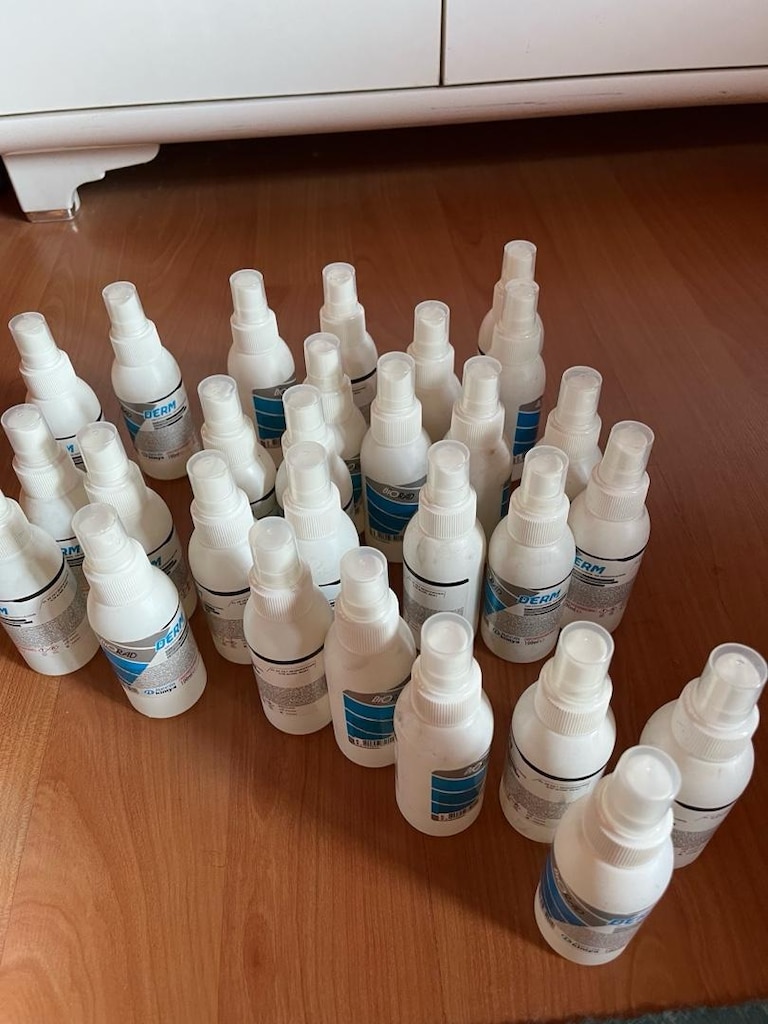 el ve cilt dezenfektanı 34 adet var - 3