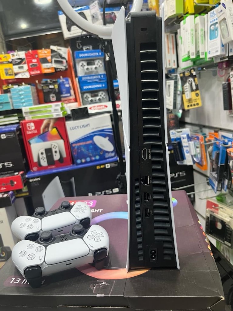 Playstation 5 Slim 1 tb çift kollu digital tertemiz cihaz - 3
