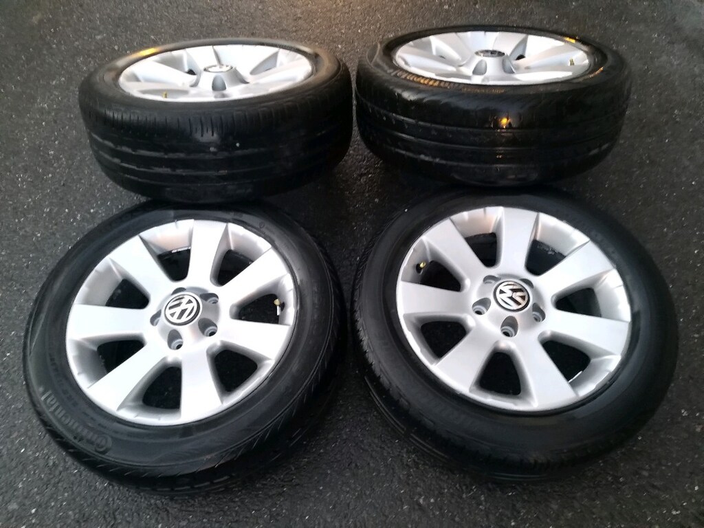 205 55 16 ORJİNAL TİGUAN JANT LASTİK TAKIMI TİGUAN CADDY JETTA GOLF - 6