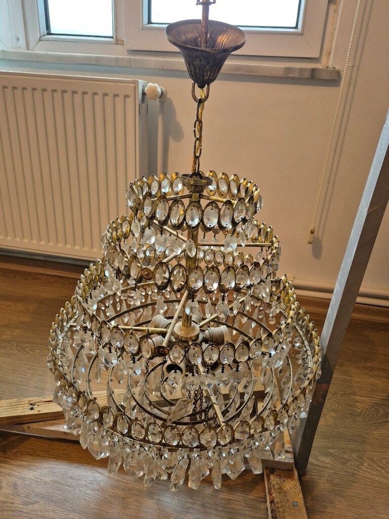 Avize Kristal Kesme cam Prinç Gövde - 2