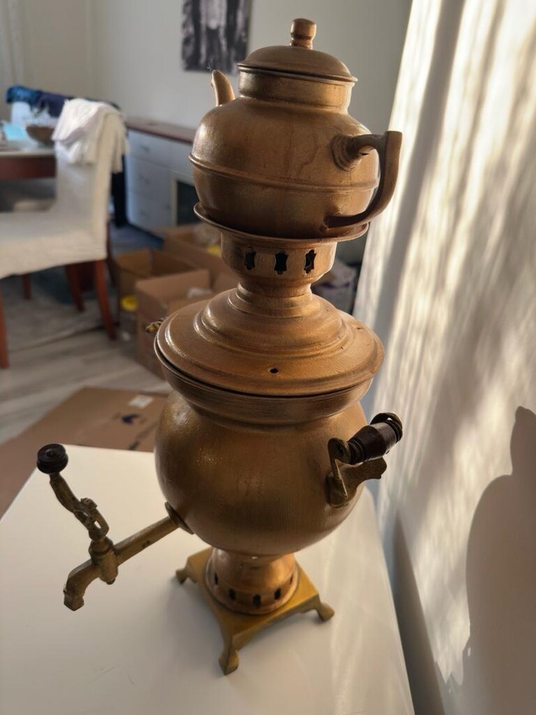 Vintage Bakır Semaver - 4