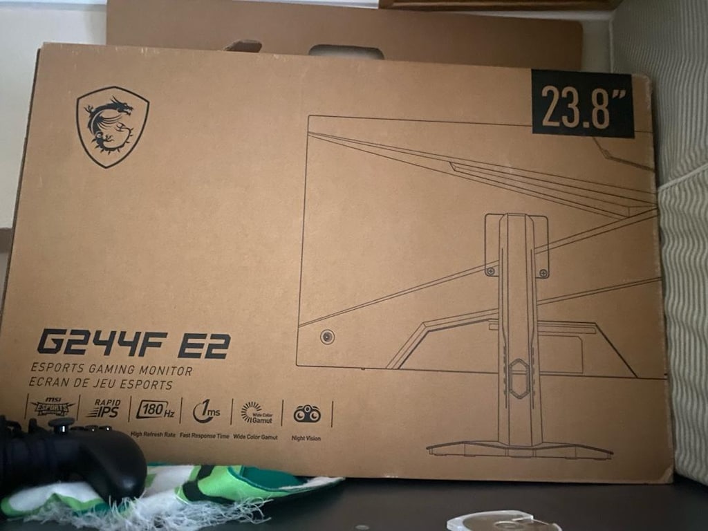 MSI 23.8 İNÇ IPS 180HZ 1MS GAMING MONITOR + NORTH BAYOU MONITOR KOLU - 5