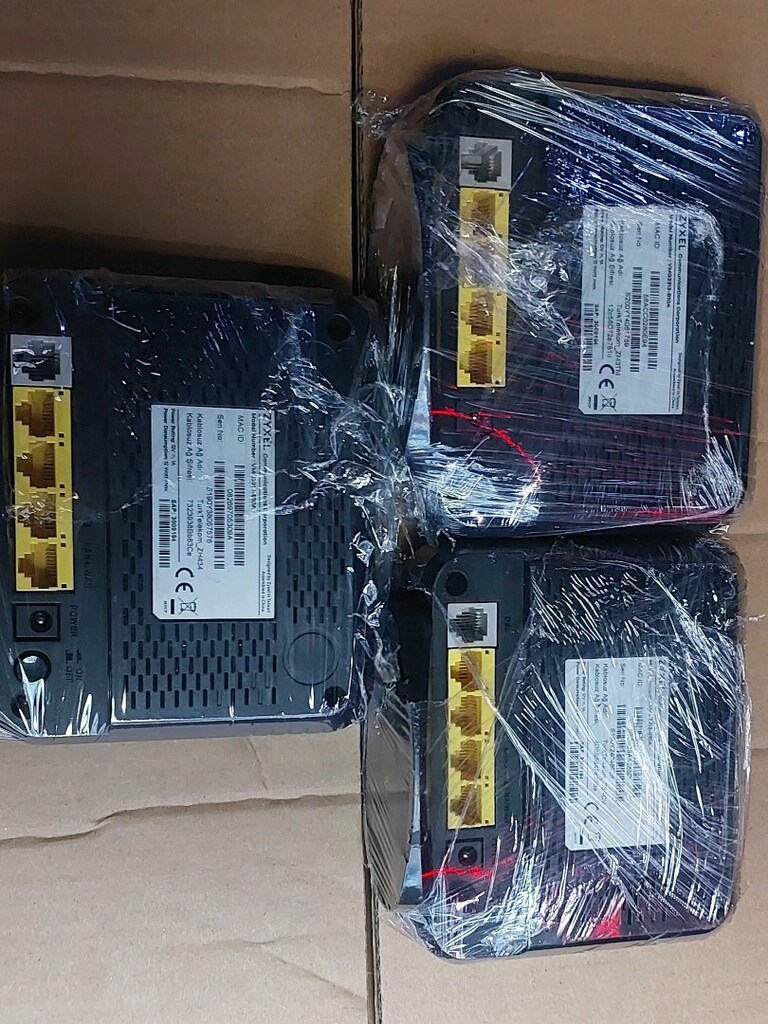 9 ADET ZYXEL VMG3313 SIKINTISIZ MODEM - 4