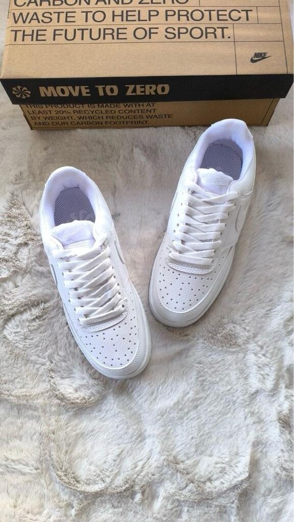 ‼‼NİKE COURT VISION LOW KADIN BEYAZ - 7